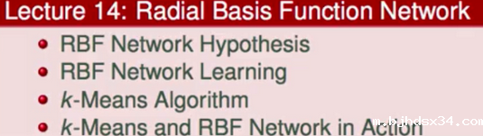 机器学习之径向基 神经网络